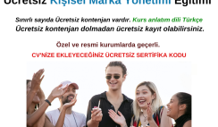 Kişisel Marka Yönetimi Eğitimi – Ücretsiz ve Sertifikalı