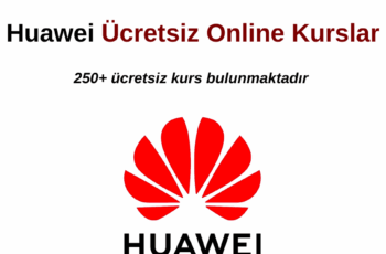 Huawei Ücretsiz Online Kurslar