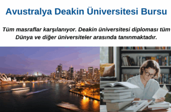 Avustralya Deakin Üniversitesi Bursu 2021