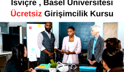 İsviçre , Basel Üniversitesi Ücretsiz Girişimcilik Kursu