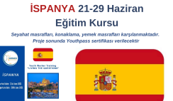 İspanya 21-29 Haziran Eğitim Kursu
