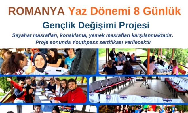 Romanya Yaz Dönemi 8 Günlük Gençlik Değişimi Projesi img