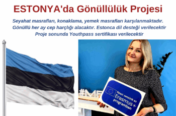 Estonya  Gönüllülük Projesi – Tüm Masraflar Karşılanıyor Estonya  Gönüllülük Projesi – Tüm Masraflar Karşılanıyor