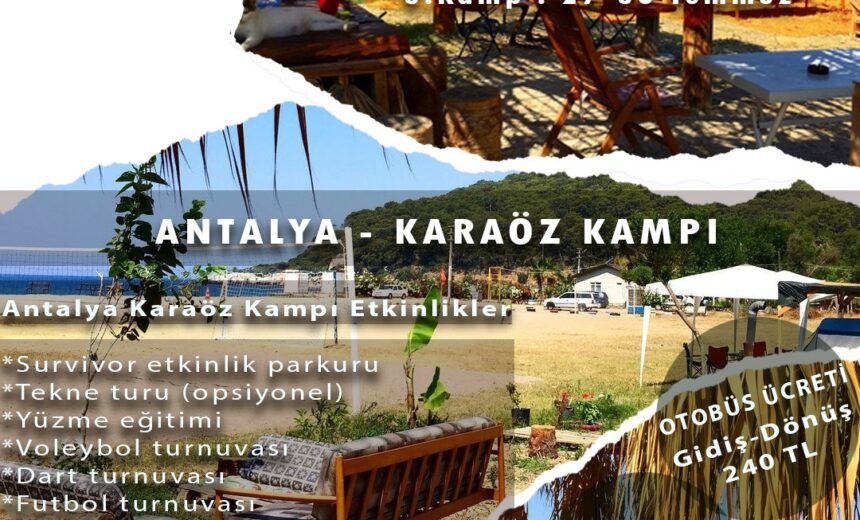 Antalya Karaöz Yaz Kampı (16-17-18-19 Temmuz) img