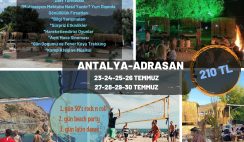 Antalya Adrasan Yaz Kampı (23-24-25-26 Temmuz ve 27-28-29-30 Temmuz ) Antalya Adrasan Yaz Kampı (23-24-25-26 Temmuz ve 27-28-29-30 Temmuz )
