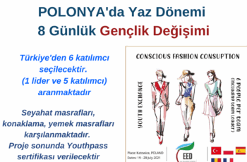 Polonya Gençlik Değişimi Projesi 19-28 Temmuz