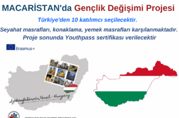 Macaristan Gençlik Değişimi Projesi – Türkiye’den 10 Kişi Aranıyor Macaristan Gençlik Değişimi Projesi – Türkiye’den 10 Kişi Aranıyor