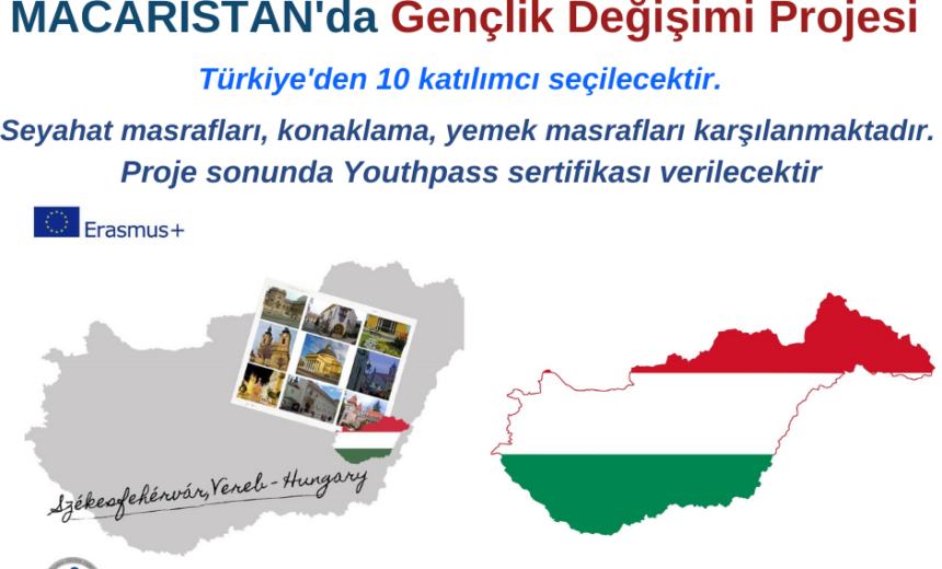 Macaristan Gençlik Değişimi Projesi – Türkiye’den 10 Kişi Aranıyor img