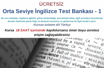Orta Seviye İngilizce Test Bankası – 1
