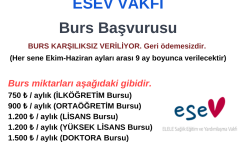 ESEV Burs Duyurusu