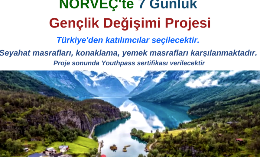 Norveç’te 1 Haftalık Gençlik Değişimi img