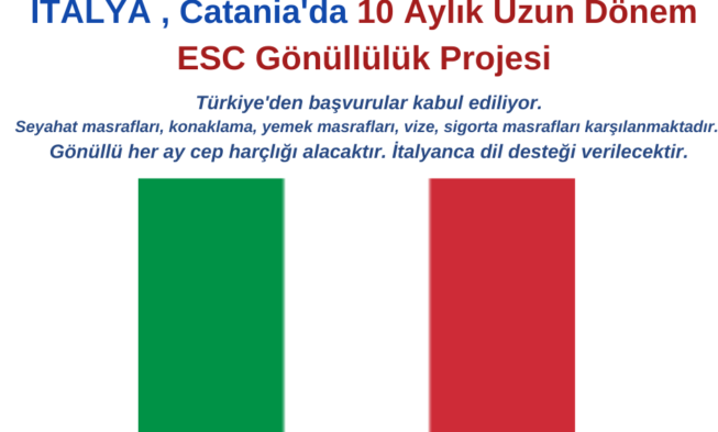 İtalya Uzun Dönem 10 Ay Gönüllülük Projesi img
