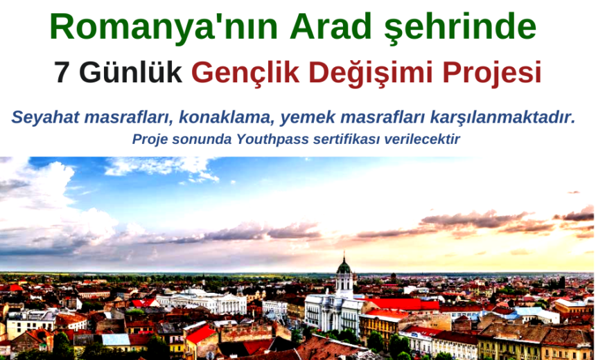 Romanya’nın Arad şehrinde Gençlik Değişimi Projesi img