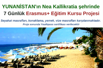 Yunanistan 7 Gün Erasmus+ Eğitim Kursu Yunanistan 7 Gün Erasmus+ Eğitim Kursu