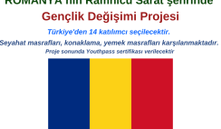 Romanya’nın Ramnicu Sarat şehrinde Gençlik Değişimi Projesi Romanya’nın Ramnicu Sarat şehrinde Gençlik Değişimi Projesi