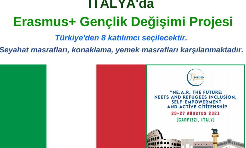 İtalya Gençlik Değişimi Projesi 20-27 Ağustos img