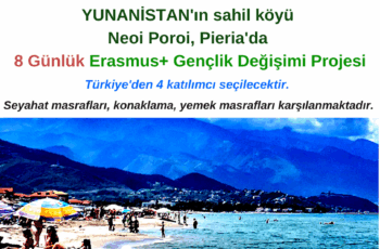 Yunanistan , Erasmus+ Gençlik Değişimi Projesi