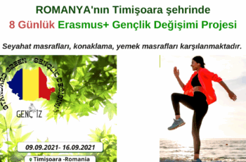 Romanya Gençlik Değişimi Projesi 9-16 Eylül