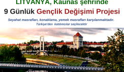 Litvanya 7 Günlük Gençlik Projesi – Proje İsmi : Give Hugs not Drugs Litvanya 7 Günlük Gençlik Projesi – Proje İsmi : Give Hugs not Drugs