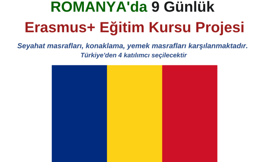 Romanya 9 Günlük Erasmus+ Eğitim Kursu img