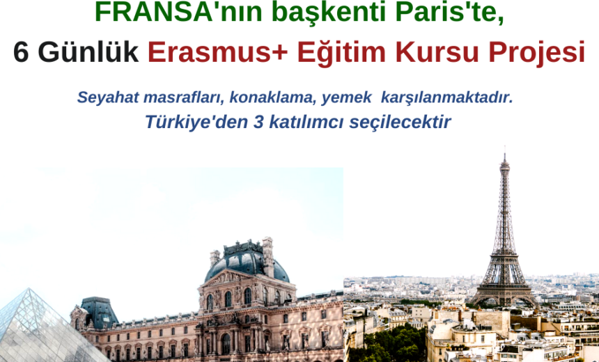 Fransa , Paris 6 Gün Erasmus+ Eğitim Kursu img