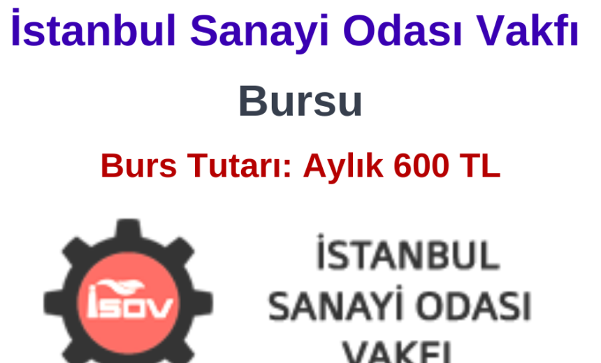 İstanbul Sanayi Odası Vakfı Burs Duyurusu img