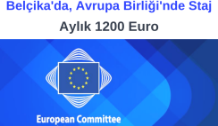 Belçika , Avrupa Birliği Stajı – Aylık 1200 Euro Maaş