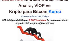 Sıfırdan Borsa Teknik Analiz , VİOP ve Kripto para Bitcoin Kursu