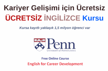 Kariyer Gelişimi için Ücretsiz İngilizce Kursu