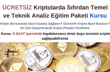 Sanal Para Birimi Kriptolarda Sıfırdan Temel ve Teknik Analiz Eğitim Paketi Kursu