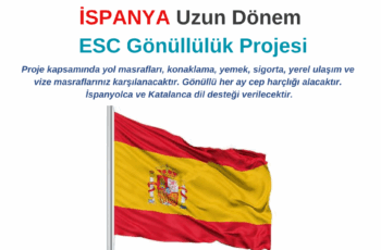 İspanya Uzun Dönem ESC Gönüllülük Projesi