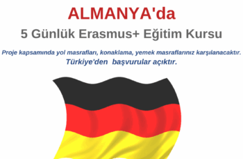 Almanya 5 Günlük Erasmus+ Eğitim Kursu