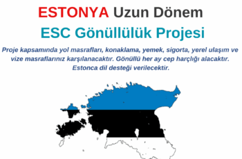 ESTONYA – ESC Gönüllülük Projesi