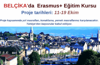 Belçika Erasmus+ Eğitim Kursu