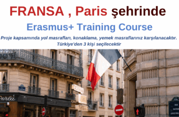 Fransa , Paris Erasmus+ Training Course