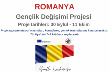 Romanya Gençlik Değişimi Projesi Romanya Gençlik Değişimi Projesi