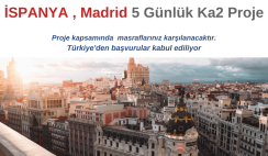İspanya, Madrid 5 Günlük Proje İspanya, Madrid 5 Günlük Proje