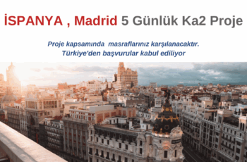 İspanya, Madrid 5 Günlük Proje İspanya, Madrid 5 Günlük Proje