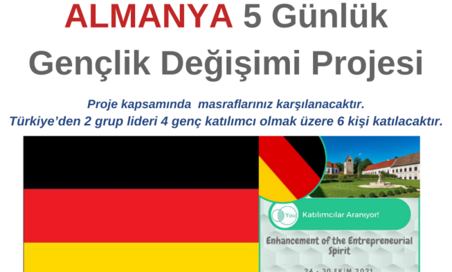 Almanya 5 Günlük Gençlik Değişimi img
