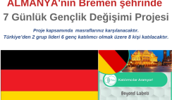 Almanya , Bremen’de 7 Günlük Gençlik Değişimi Almanya , Bremen’de 7 Günlük Gençlik Değişimi