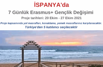 İspanya Erasmus+ Gençlik Değişimi Projesi – 7 Gün
