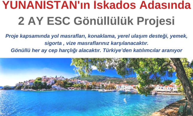 Yunanistan , İskados Adasında 2 Ay Gönüllülük Projesi img
