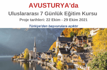 Avusturya Uluslararası 7 Günlük Eğitim Kursu Avusturya Uluslararası 7 Günlük Eğitim Kursu