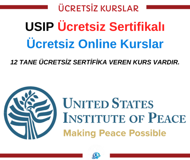 USIP Ücretsiz Sertifikalı Ücretsiz Online Kurslar