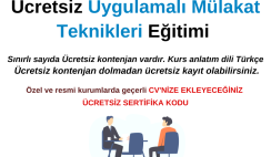 Uygulamalı Mülakat Teknikleri Eğitimine Katılın