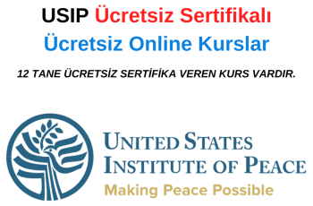 USIP Ücretsiz Sertifikalı Ücretsiz Online Kurslar