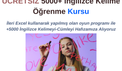 5000+ İngilizce Kelime Öğrenme Kursu