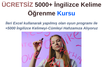 5000+ İngilizce Kelime Öğrenme Kursu
