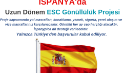 İspanya Uzun Dönem ESC Gönüllülük Projesi