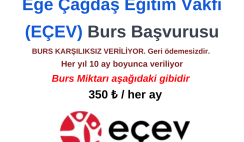Ege Çağdaş Eğitim Vakfı (EÇEV) Burs Duyurusu